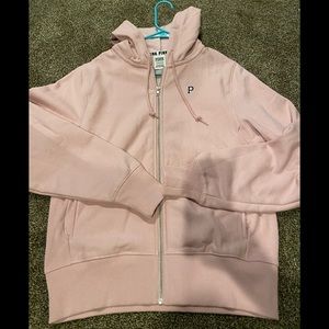 Pink hoodie
